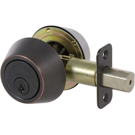 Callan Double Cylinder Deadbolt Grade 3- Edged Bronze KA2107